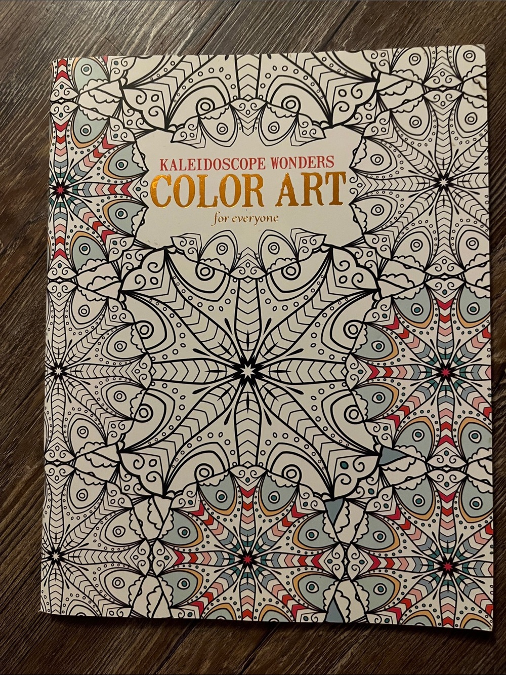 Kaleidoscope Wonders Color Art Coloring Book - Intricate Mandalas